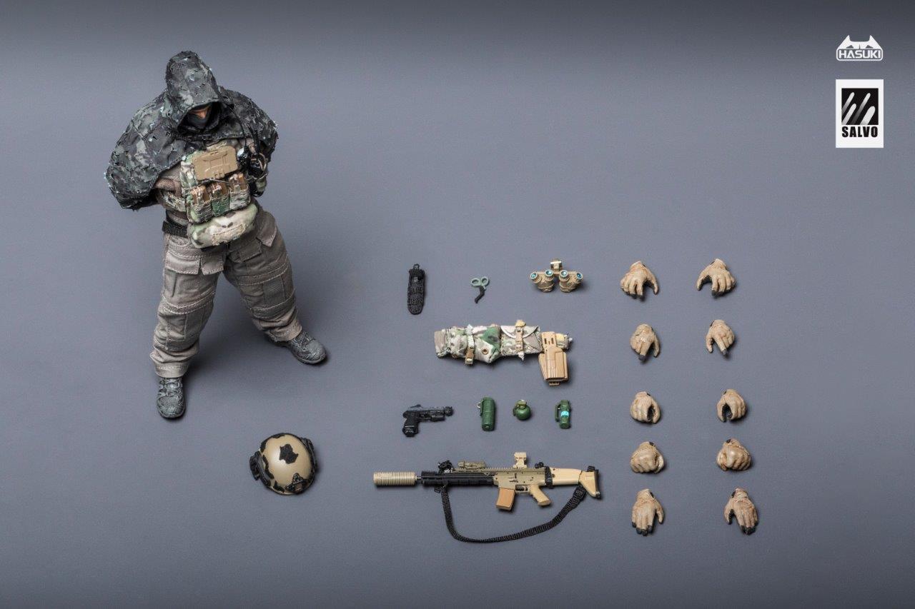 HASUKI 1/12 Salvo Series Black Operations Unknown Operator