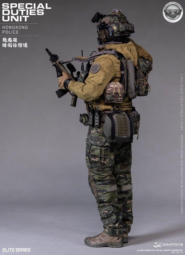 DAM Toys 1:6 Hong Kong Police Special Duties Unit Figure [DAM