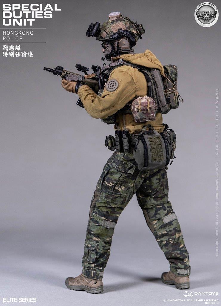 DAM Toys 1:6 Hong Kong Police Special Duties Unit Figure [DAM