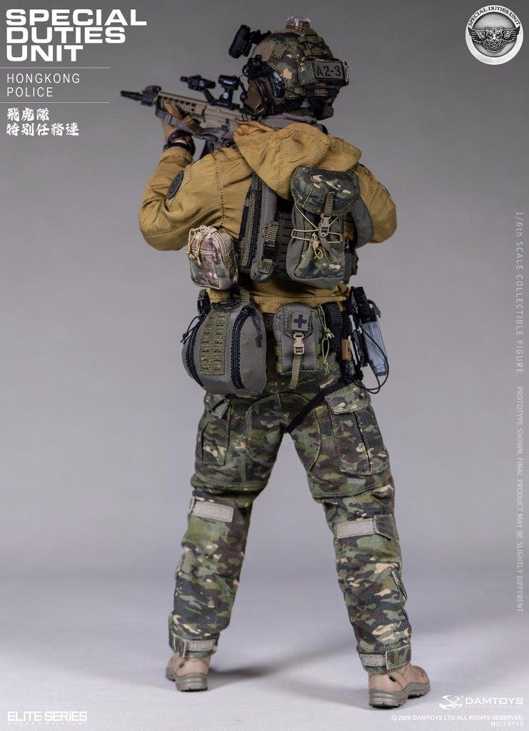 DAM Toys 1:6 Hong Kong Police Special Duties Unit Figure [DAM