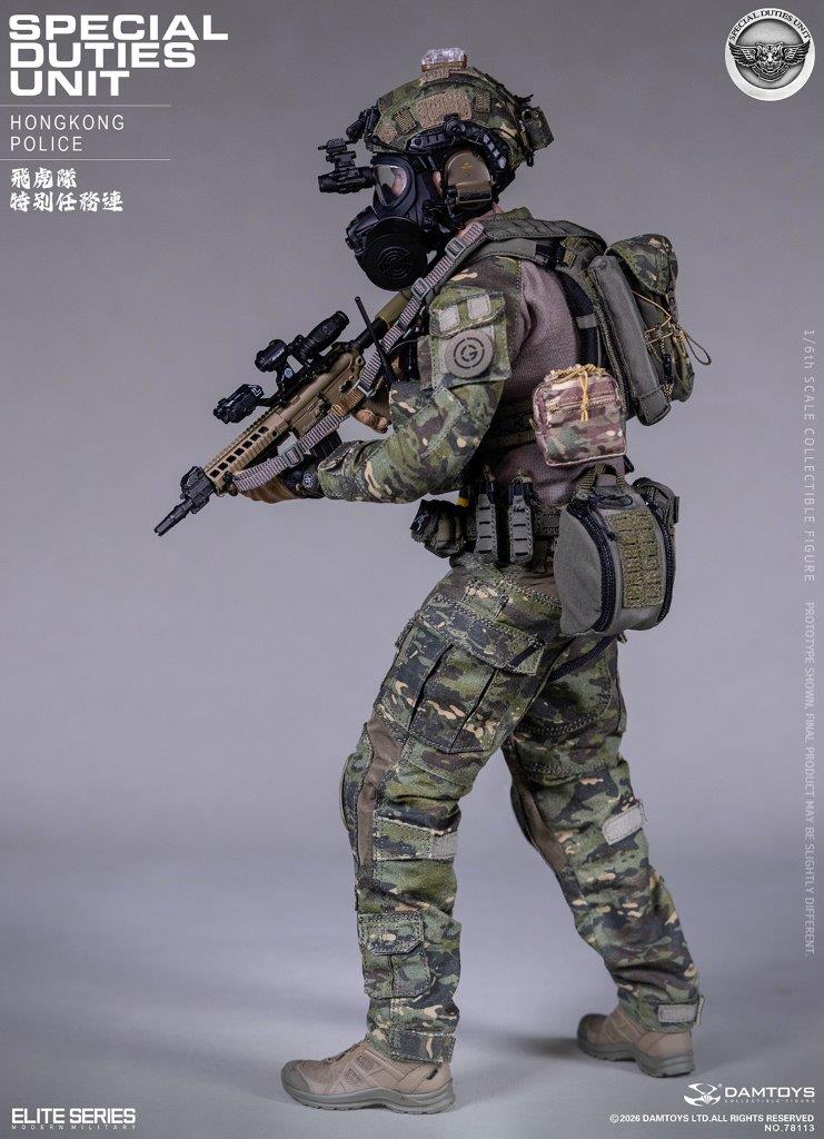 DAM Toys 1:6 Hong Kong Police Special Duties Unit Figure [DAM