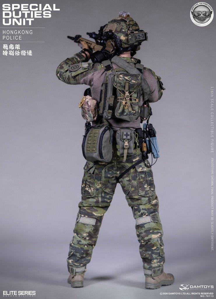 DAM Toys 1:6 Hong Kong Police Special Duties Unit Figure [DAM