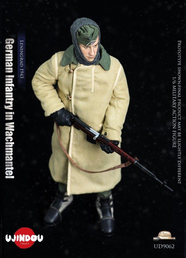 UJINDOU 1/6 German Infantry in Wachmantel, Leningrad 1943 Figure