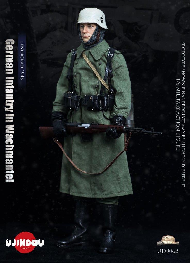 UJINDOU 1/6 German Infantry in Wachmantel, Leningrad 1943 Figure