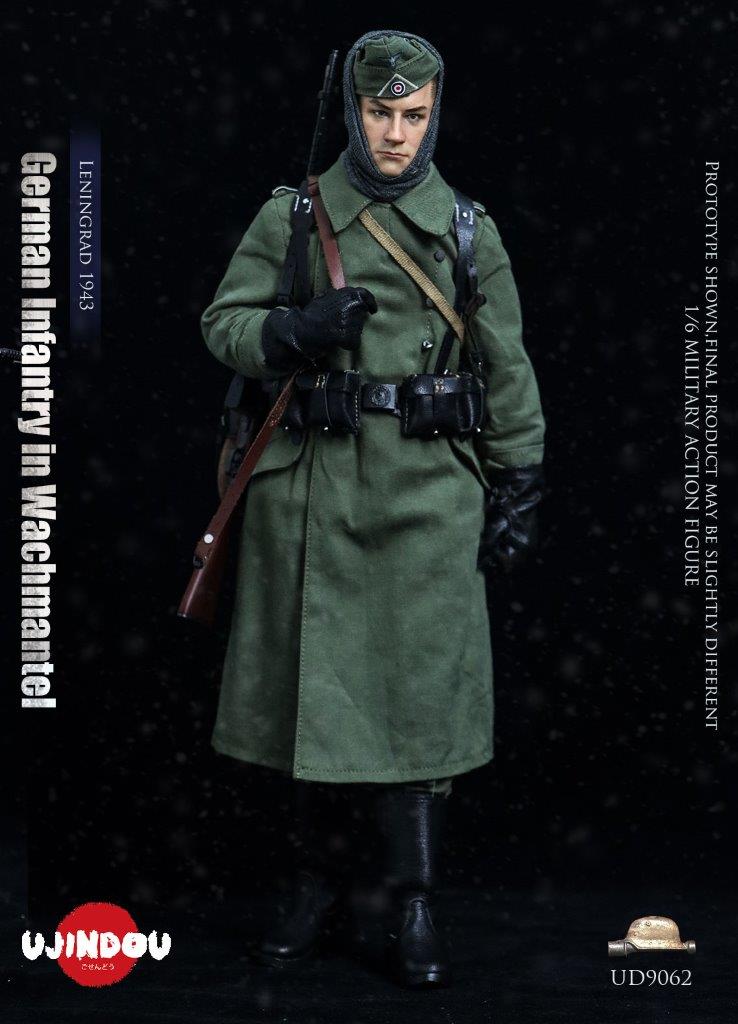 UJINDOU NO.UD9027 1/6 WWII ドイツパンツァーオフィサー UJINDOU 1/6 WWII German LSSAH Panzer Action Figure [UD-9027