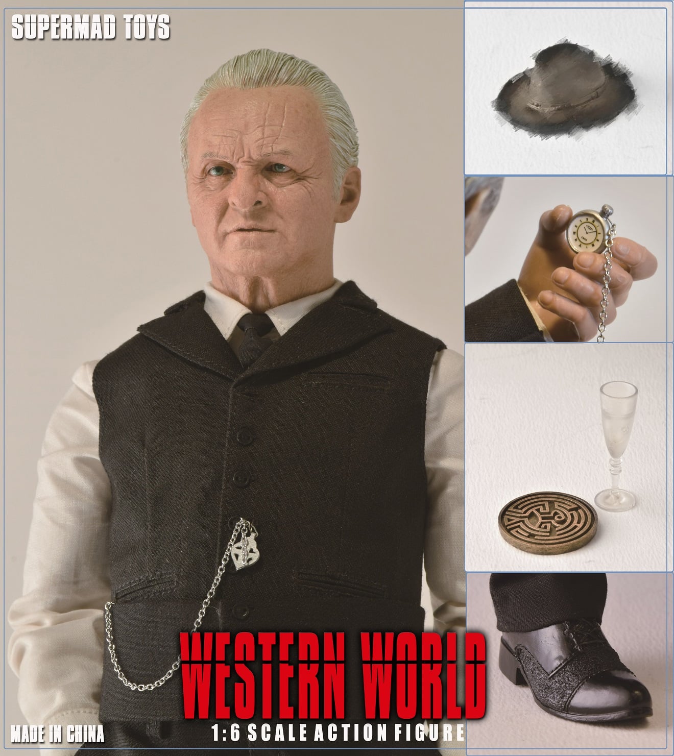 1/6 Supermad Toys The CEO of Western World Figure [SMT-2101