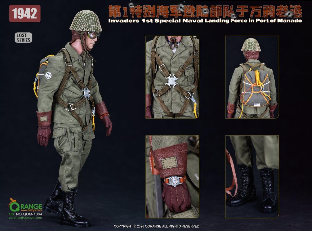 QO Toys 1/6 Japanese Invaders 1st Special Naval Landing Force in