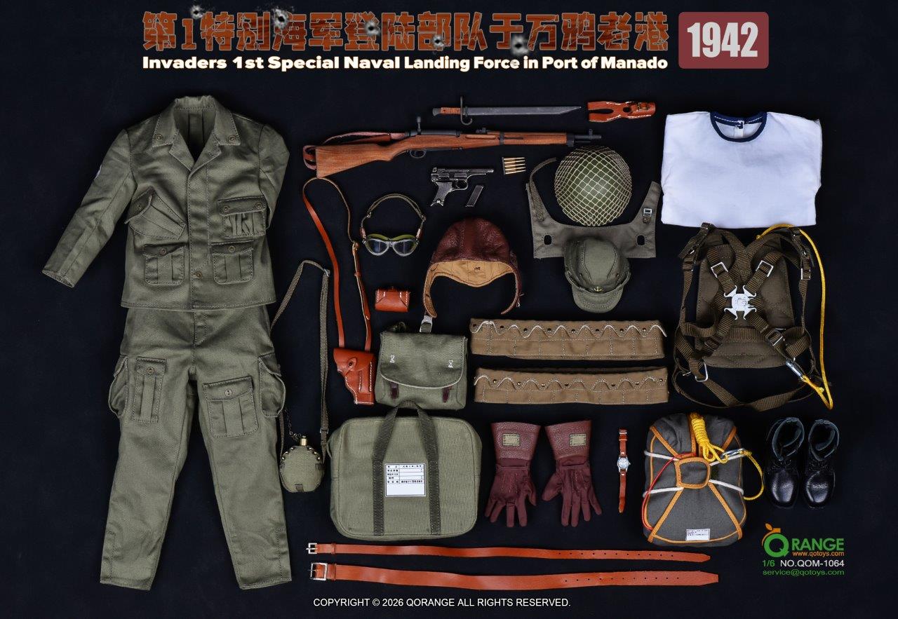 QO Toys 1/6 Japanese Invaders 1st Special Naval Landing Force in
