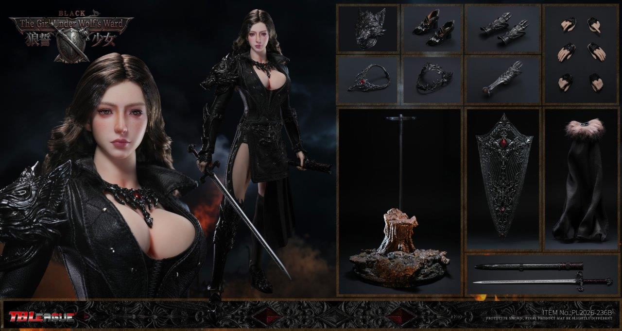 TBLeague 1/6 The Girl Under Wolf's Ward Alina Black Figure [PL