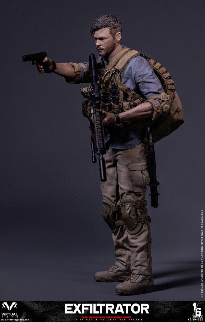 1/6 Virtual Toys EXFILTRATOR Boxed Figure [VTS-VM060] - EKIA Hobbies