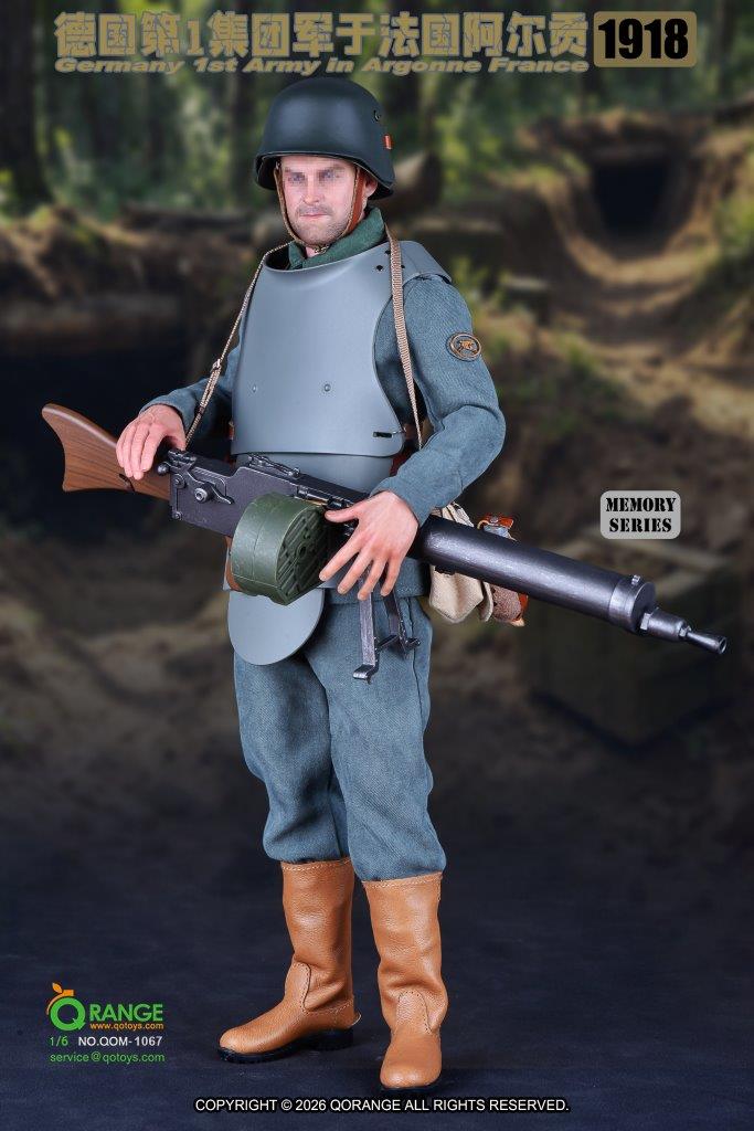 QO Toys 1/6 Germany 1st Army in Argonne France 1918 Accessories