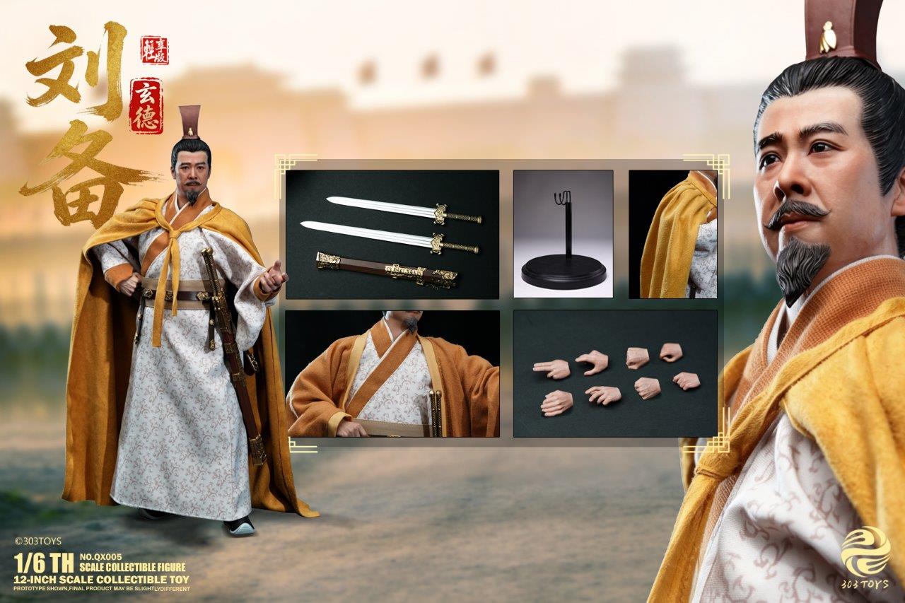 303 Toys 1/6 Zhuge Liang Kongming Lite Edition Figure [303T-QX006