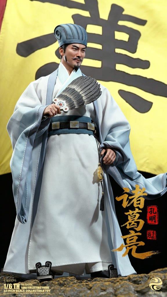 303 Toys 1/6 Zhuge Liang Kongming Lite Edition Figure [303T-QX006