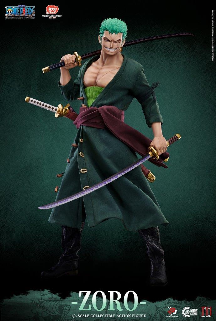 ワンピース chiro Rocket Toys 1:6 One Piece Zoro Standard Version Figure [PP-200595N