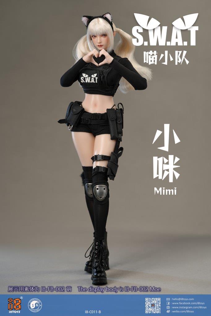 MiMi i8TOYS 1/6 Meow SWAT Mimi Clothing Set B [i8-C011B] - EKIA Hobbies