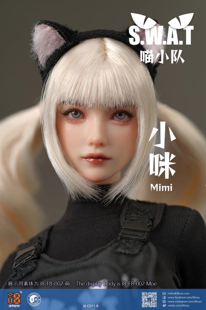 MiMi i8TOYS 1/6 Meow SWAT Mimi Clothing Set B [i8-C011B] - EKIA Hobbies