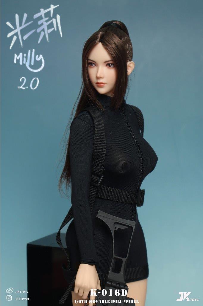 JK Toys 1/6 Milly 2.0 with Moveable Eyes [JKT-K016] - EKIA Hobbies