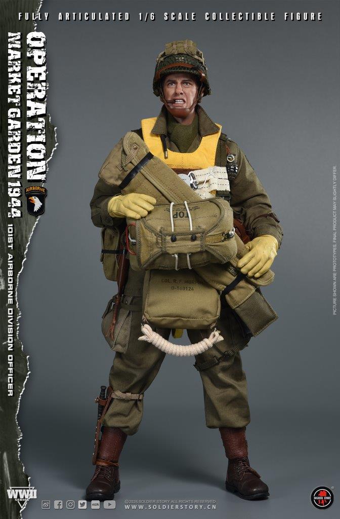 1:6 Soldier Story WWII US 101st Airborne Division Commander