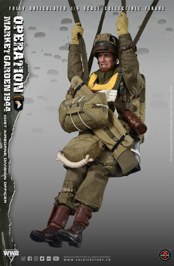 1:6 Soldier Story WWII US 101st Airborne Division Commander