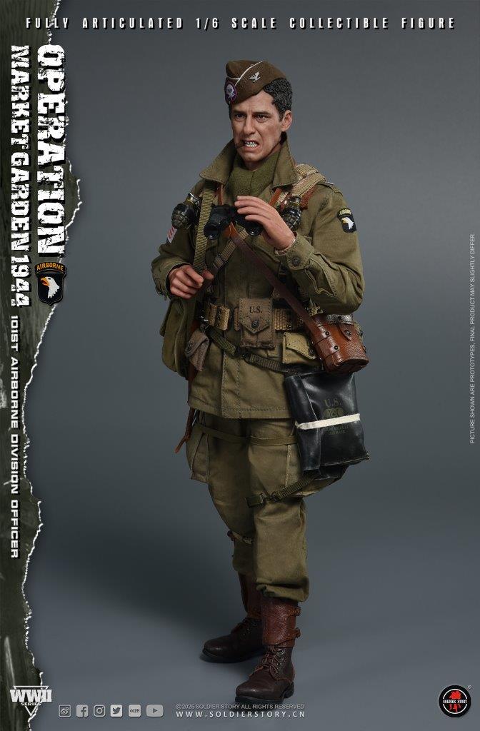 1:6 Soldier Story WWII US 101st Airborne Division Commander
