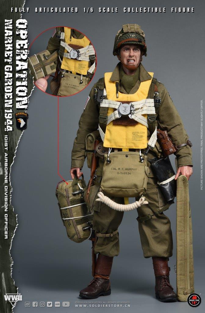 1:6 Soldier Story WWII US 101st Airborne Division Commander
