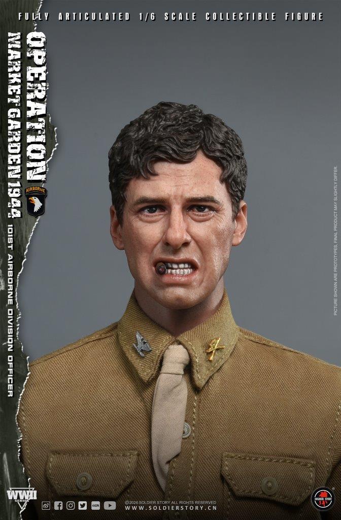1:6 Soldier Story WWII US 101st Airborne Division Commander