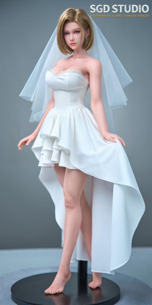 FG Studio 1:3 Scale Blonde Fighting Girl 24.4 Inch Tall Action