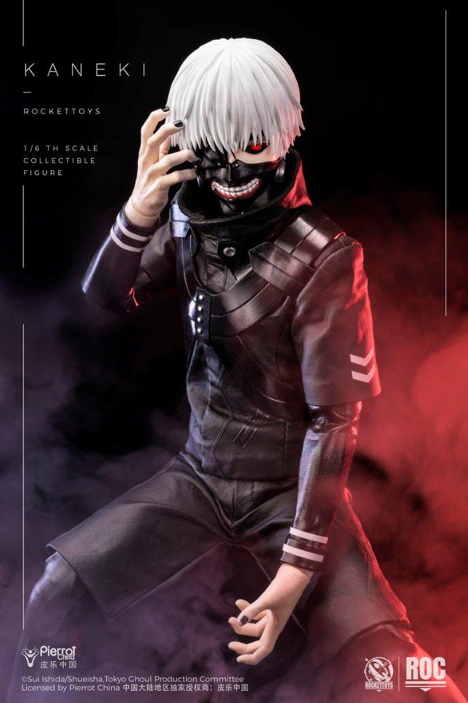 Rocket Toys 1:6 Ken Kaneki Combat Suit Version Figure [ROC-025