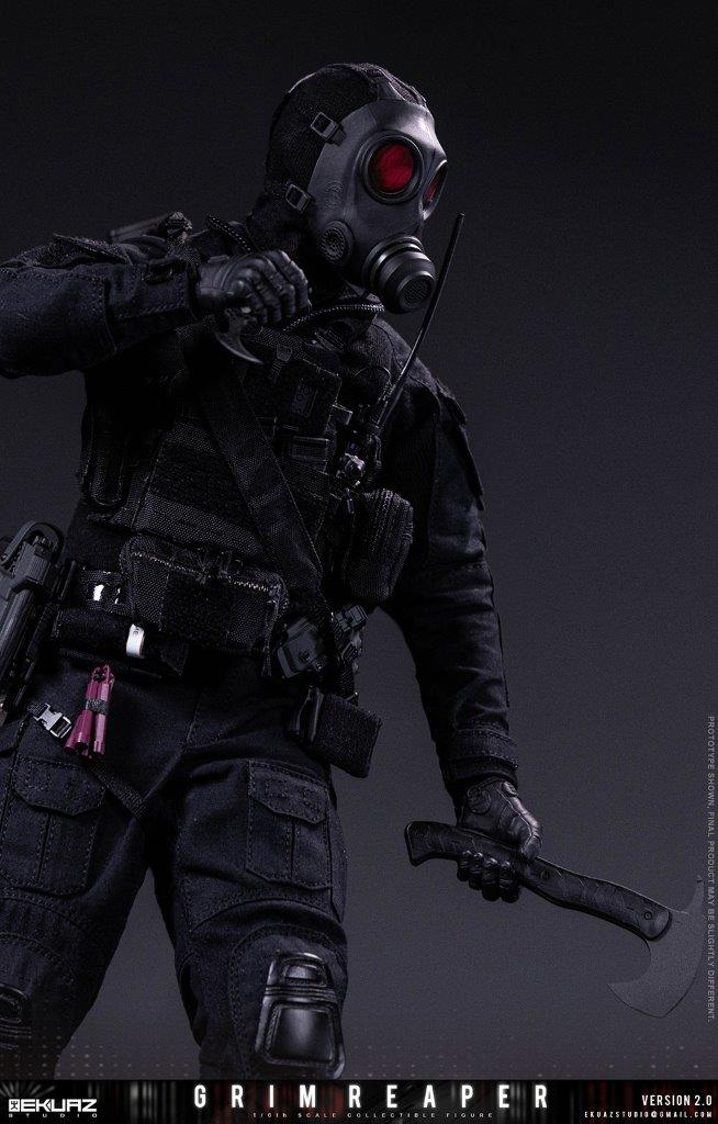 EKUAZ STUDIO GRIM REAPER 2.0 Elite Guard Deluxe Version 1/6 Figure
