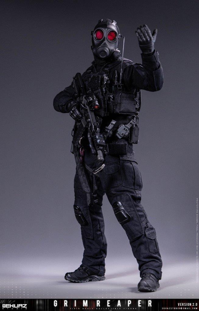 EKUAZ STUDIO GRIM REAPER 2.0 Elite Guard Deluxe Version 1/6 Figure