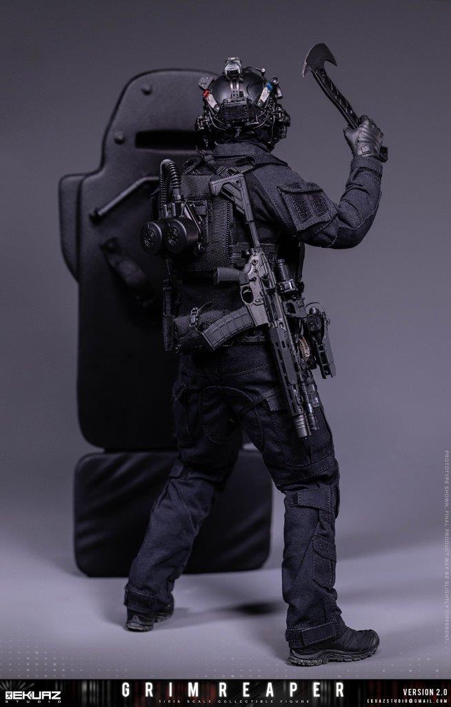 EKUAZ STUDIO GRIM REAPER 2.0 Elite Guard Deluxe Version 1/6 Figure
