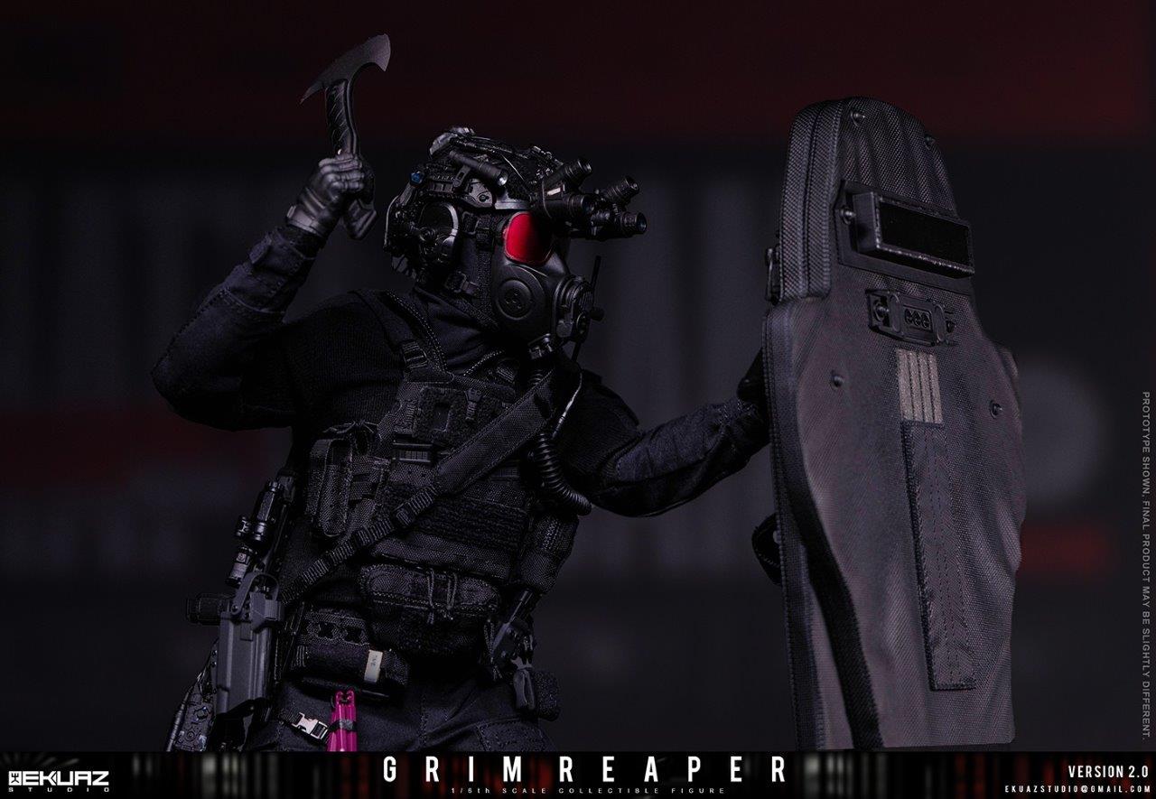 EKUAZ STUDIO GRIM REAPER 2.0 Elite Guard Deluxe Version 1/6 Figure