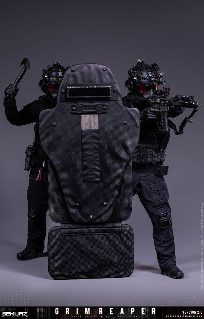 EKUAZ STUDIO GRIM REAPER 2.0 Elite Guard Deluxe Version 1/6 Figure