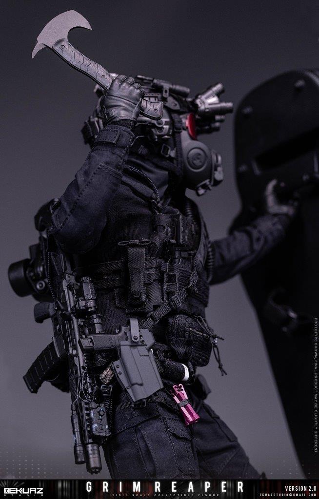 EKUAZ STUDIO GRIM REAPER 2.0 Elite Guard Deluxe Version 1/6 Figure