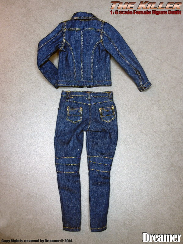 MIS-A005] 1:6 Female Undercover Cop Action Figure