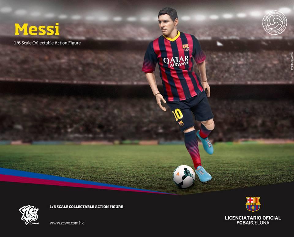 ZC-150] 1/6 Scale ZC World FCBarcelona - Leo Messi Soccer