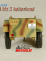 [TM-1502&91; 1:6 Scale Toy Model Sd.Kfz. 2 Kettenkrad Trailer