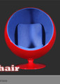 [ZY-15-29D&91; ZY Toys 1:6 Action Figure Egg Chair in Red