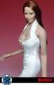 [SUD-C014C&91; Super Duck Cheongsam V2 in White 1:6 Female Accessory