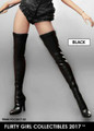 [FGC2017-20&91; 1:6 Flirty Girl's Hollow Black High Boots (REAPER) for Female Figures