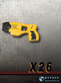 [ZY-2009EY&91; ZY Toys X26 Taser for 1:6 Action Figure in Yellow