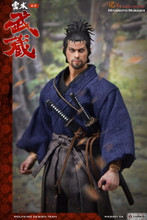 WK-89015A] Wolf King Miyamoto Takehide V2 Japanese Samurai 1:6