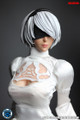 [SUD-SET026&91; Super Duck 1/6 Cosplay Girl Action Figure Clothing in White