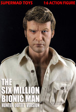 SUPERMAD TOYS 1//6 The Six Million Bionic Man Hunter Outfit Version Action Figure