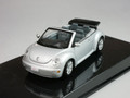 [AUTO-59758&91; AUTOART 1/43 VW New Beetle Cabriolet – Reflex Silver Metallic