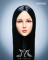 [YMT-045D&91; YM Toys 1/6 Maple Female Black Long Hair Head