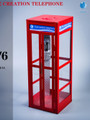 FIve Toys 1:6 Telephone Booth for Action Figure [FIT-2013&91;