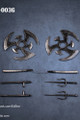 Ed Star 1/12 Undead Ninja Army Weapons Set [ESS-003G&91;