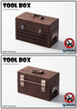 Cat Toys 1/6 Brown Tool Box and Accessories [CAT-009C&91;