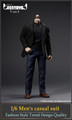 Vor Toys 1/6 Men's Casual Suits in Black [VOR-1026A&91;